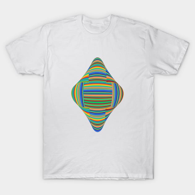 Design symbol geometric abstract T-Shirt by Grazia